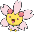 Vileplume, um Pokémon do tipo planta com morfologia baseada em