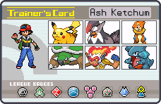 A Equipe de Ash em Jornadas Pokémon