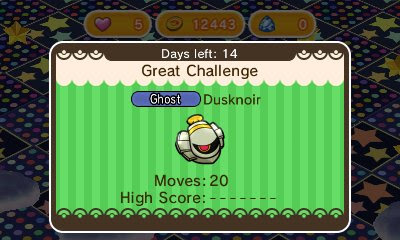 Novos desafios em Pokémon Shuffle