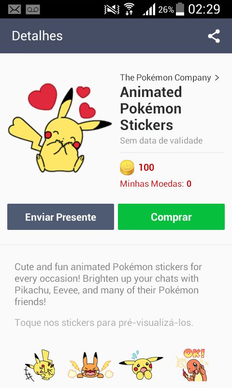 Novos stickers animados de Pokémon para o app Line + Anuncio de novo lutador para Pokkén