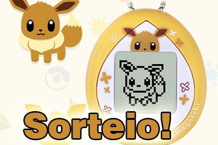 Resultado do sorteio – Tamagotchi do Eevee