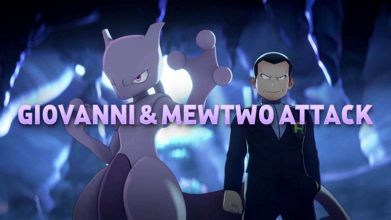 Novos comerciais com a chegada de Giovanni e Mewtwo em Pokémon Masters