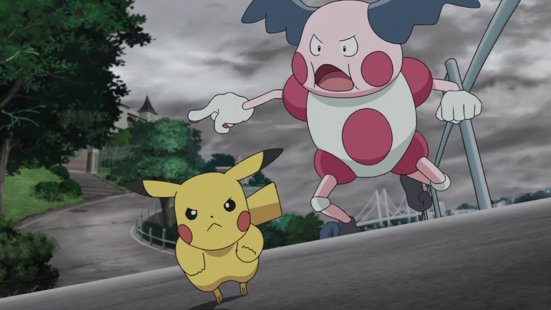 Pocket Monsters (2019) Episódio 30: A relutância de Pikachu e a irritação de Barrierd!