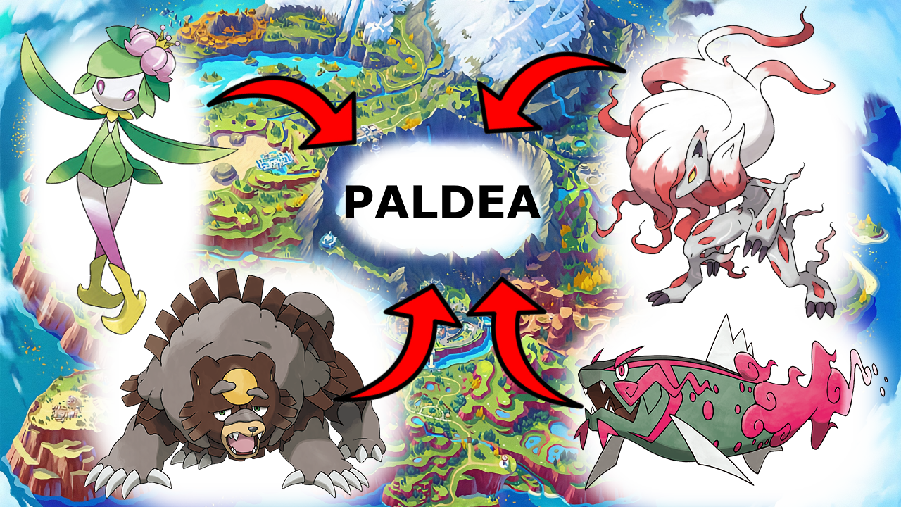 Informações: Mapas das Regiões – Pokémon Mythology