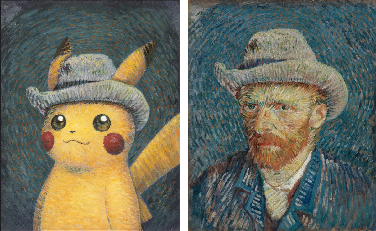 Pokémon faz parceria com o Museu Van Gogh