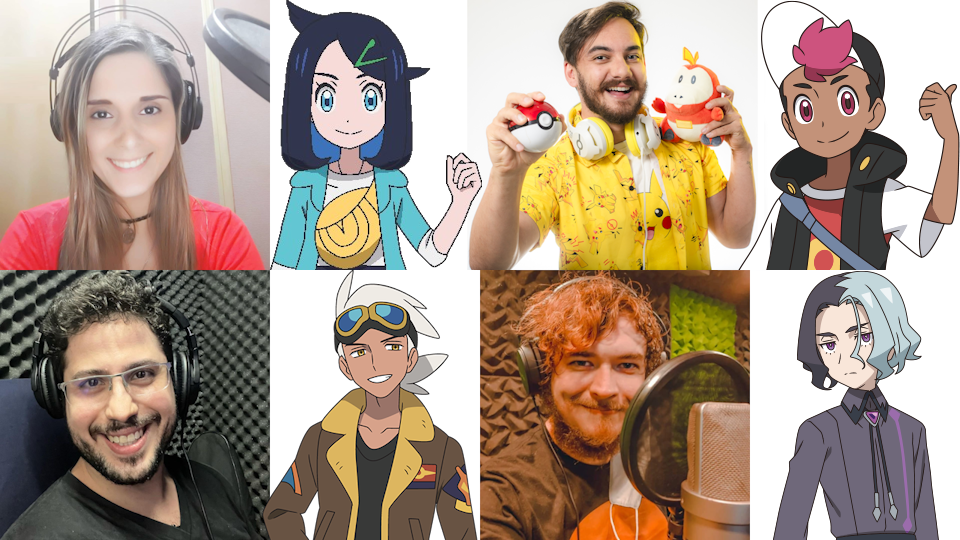 Pokémon Horizontes: Conheça os dubladores de Liko, Roy, Friede e Amethio