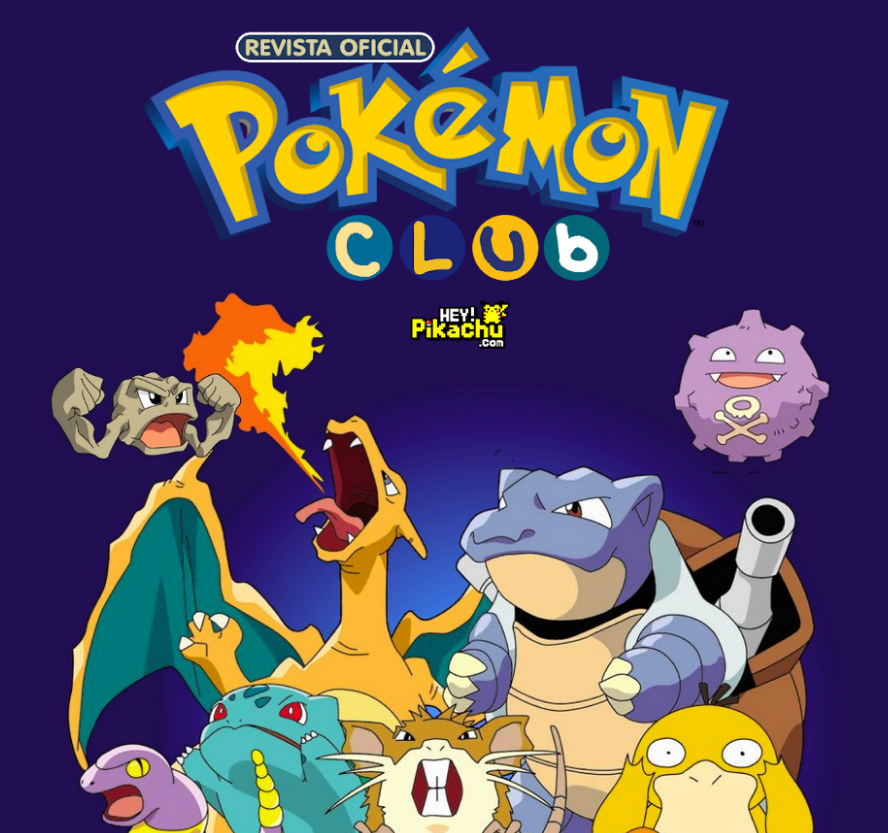 Projeto de Fã! As revistinhas Pokémon Club!