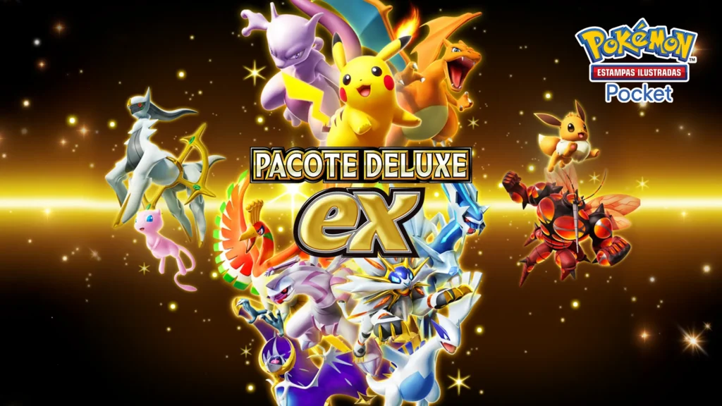 Novo pacote?! Conheça o Deluxe Pack ex no Pokémon TCG Pocket!