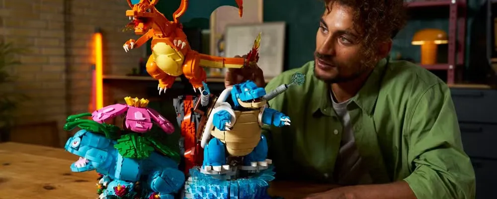 Veja mais sobre a collab de Lego x Pokémon!