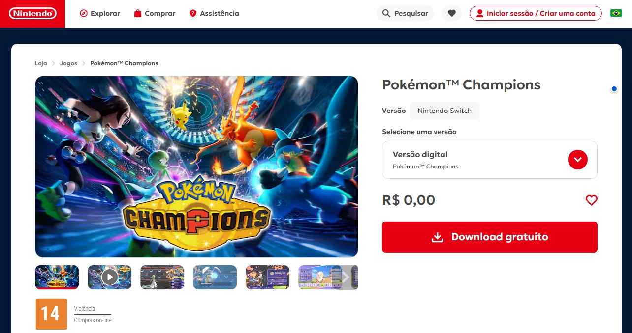 Pokémon Champions está por aqui!