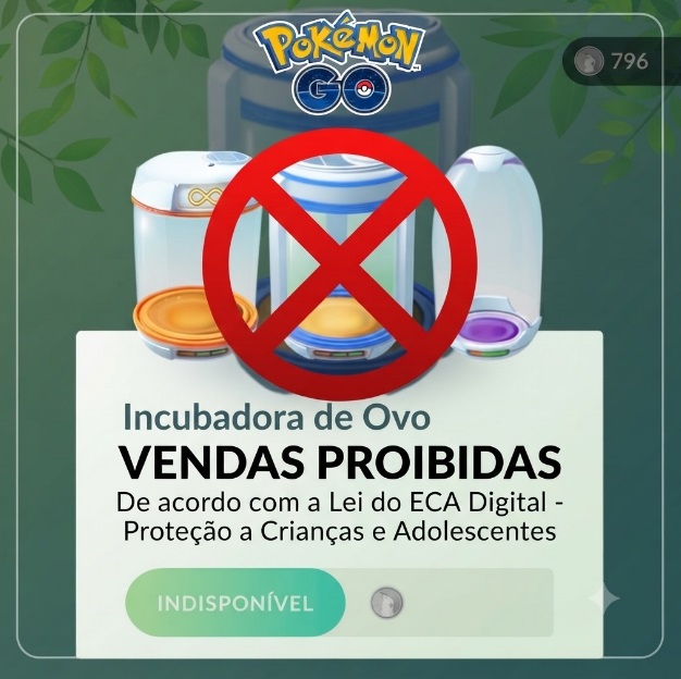 BOMBA! Incubadoras de Ovos (item) de Pokémon GO foram removidas no Brasil!