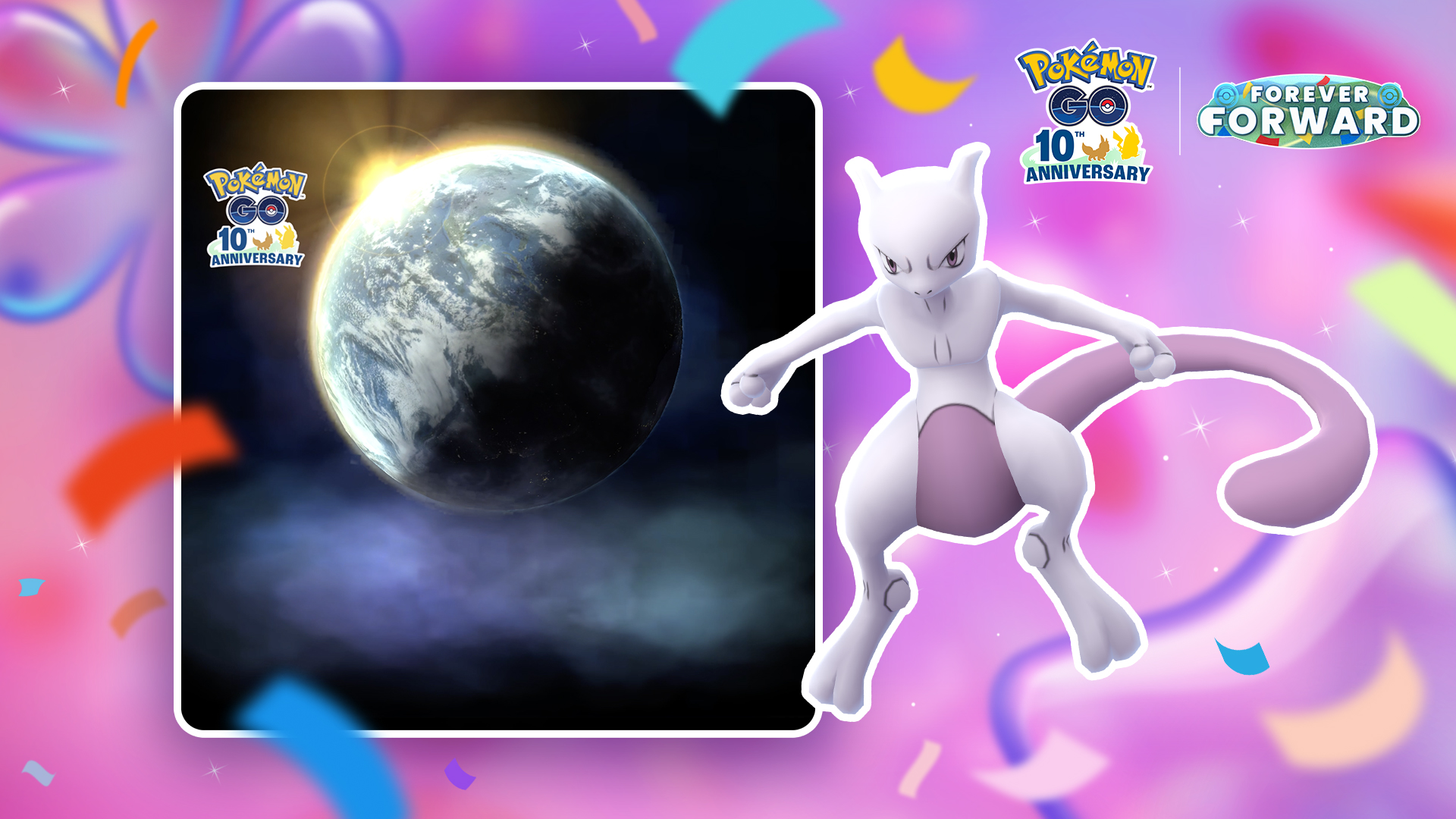 Garanta um Mewtwo Especial no evento que comemora 10 anos de Pokémon GO!